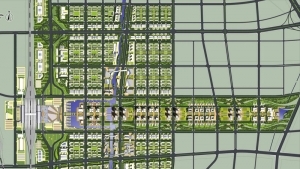 济南市西客站片区核心区城市设计