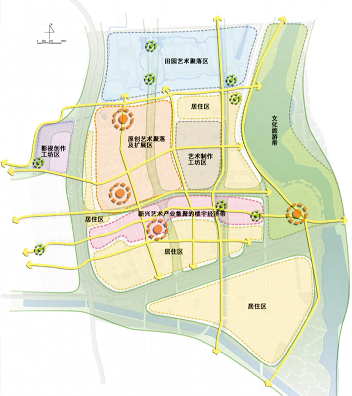 宋庄原创艺术产业集聚区规划与重点地区城市设计