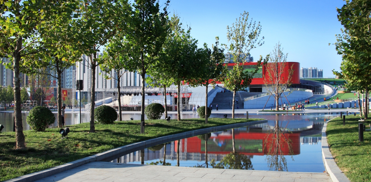 三河市文化中心广场景观规划设计