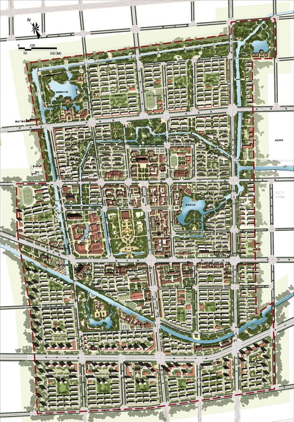 01-陵县城市设计规划总平面