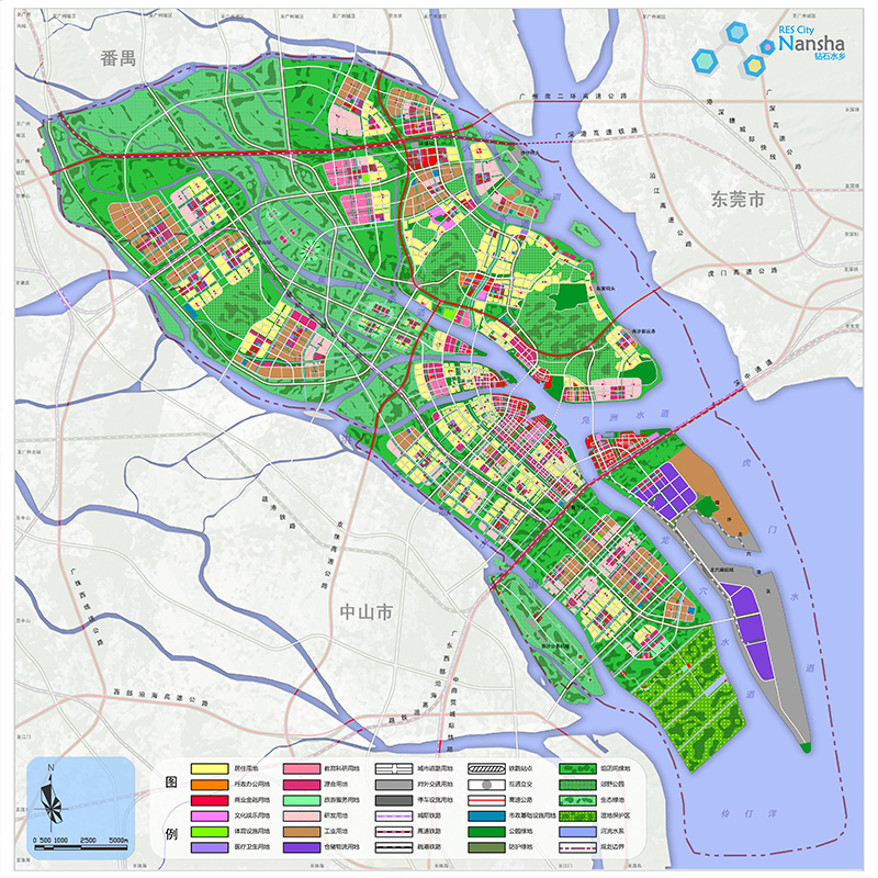 广州南沙新区总体概念规划