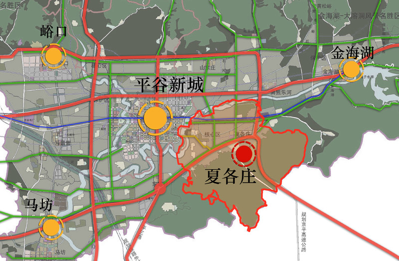 平谷区夏各庄镇总体规划(2007-2020)