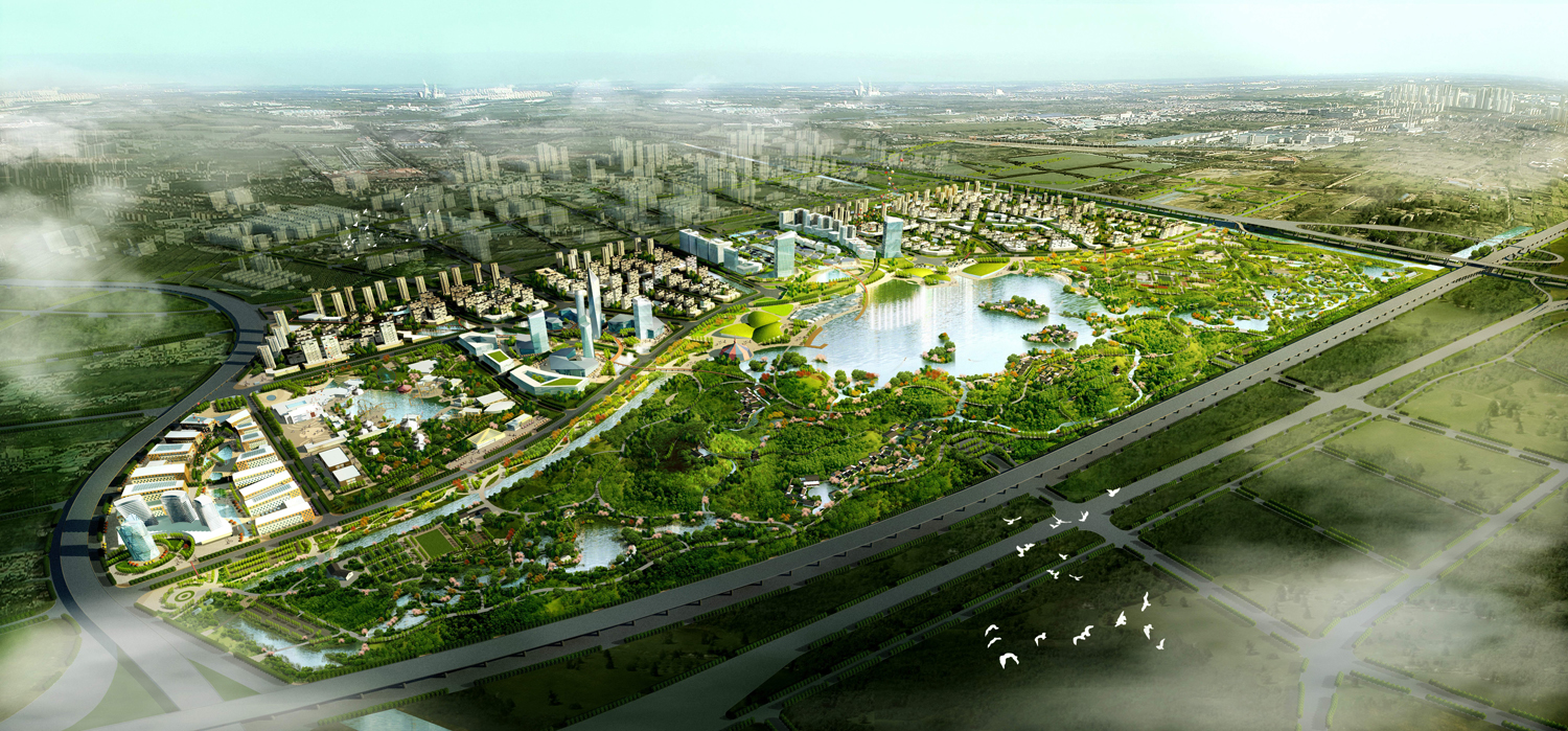 天津南淀城市公园设计概念方案图片